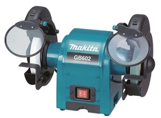 Makita Doppelschleifbock GB602 Leistung 250W Drehz.2850 1/min Schleifscheiben-D.150mm
