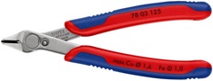 Elektronik-Seitenschneider Super-Knips® INOX L.125mm Form 0 Facette nein pol.