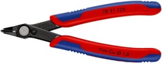 Elektronik-Seitenschneider Super-Knips® L.125mm Form 3 Facette nein brün.KNIPEX