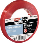 Montageband Mounting PRO Transparent 66965 transp.L.25m B.19mm TESA