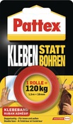 Montageband Kleben statt Bohren transl.L.1,5m B.19mm Rl.PATTEX