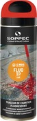 Baustellenmarkierspray FLUO TP leuchtrot 500 ml Spraydose SOPPEC