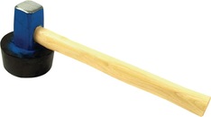 Plattenlegerhammer 1500g rd.(anvulkanisiert)