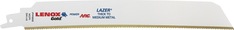 Säbelsägeblatt Gold Lazer® L.229mm B.25mm TPI 14 5 St./Karte LENOX