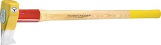 Holzspalthammer BIG-OX® 3000g gr.Schlagfläche,Nase Knauf Hickory OCHSENKOPF