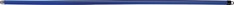 Besenstiel L.1400mm D.24mm m.Gewinde/Aufhängekappe/Kunststoffbe.Pinus Taeda blau