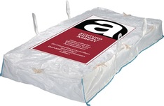 Plattensack Platten-Bag Trgf.1000kg m.Asbestaufdruck PP 90/m²