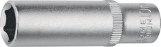 Tiefbett-Steckschlüsseleinsatz 1/4 Zoll 6-kant,lang SW 10mm L.50mm PROMAT