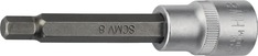 Steckschlüsseleinsatz 1/2 Zoll Innen-6-kant SW 7mm L.100mm PROMAT