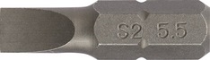Bit f.Schlitzschrauben 5,5mm L.25mm 1/4 Zoll C6,3 Schneidenstärke 1mm PROMAT
