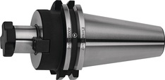 Quernutaufsteckfräsdorn DIN 69871AD/B Spann-D.27mm SK40 A.-L.40mm PROMAT