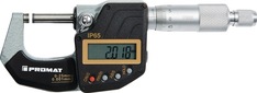 Bügelmessschraube DIN 863/1 IP65 0-25mm dig.PROMAT