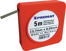 Fühlerlehrenband S.0,10mm L.5m B.12,7mm PROMAT