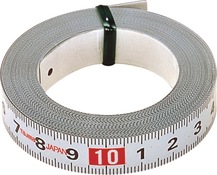 Bandmaß L.1m Band-B.13mm mm/cm selbstkl.TAJIMA