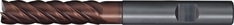 Schaftfräser D.12mm Einsatz-L.45mm VHM TiAlN HB Z.5 ext.lang PROMAT