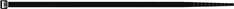 Kabelbinder SEL.FIT L.100mm B.2,5mm PA 6.6 schwarz 100St./Btl.SAPISELCO