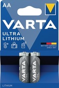 Batterie ULTRA Lithium 1,5 V AA Mignon 2900 mAh FR14505 6106 2 St./Bl.VARTA