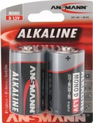 Batterie 1,5 V D-AM1-Mono 16000 mAh LR20 4920 2 St./Bl.ANSMANN