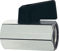 Mini-Kugelhahn 13,16mm G 1/4 Zoll IG/IG RIEGLER