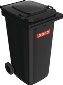 Müllgroßbehälter 240l HDPE anthrazitgrau fahrbar,n.EN 840 SULO