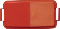 Deckel PP rot B285xT555mm Abfallsammler 60l GRAF