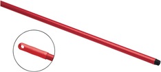 HACCP-Glasfaser-Stiel L.1500mm Glasfaser rot