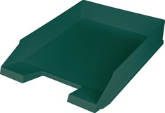 Briefablage f.DIN A4-C4 Ku.grün H67xB254xT347mm m.Griffmulde u.Beschriftungsfeld