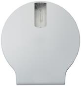 Toilettenpapier-Spender für Großrollen, ABS-Kunststoffgehäuse, BxTxH 313x135x313 mm, weißmit Sichtfenster