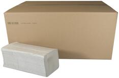 Handtuchpapier Recycling, 2-lagig, Falz V, 210x240 mm, weiß,VE 3000 Blatt pro Karton