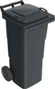 Müllgroßbehälter, Kunststoff, Volumen 60 l, BxTxH 450x530x945/1000 mm, Farbe grau