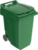 Müllgroßbehälter, Kunststoff, Volumen 60 l, BxTxH 450x530x945/1000 mm, Farbe grün