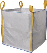 Transportsack Big Bag L.900mm B.900mm H.900mm Trgf.1500kg Aufdruck:o.
