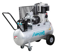 AIRCRAFT Mobiler Kolbenkompressor mit Riemenantrieb AIRPROFI 853/100 P