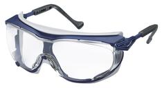 Vollsicht-Schutzbrille skyguard NT, Scheiben PC farblos, Rahmen blau/grau