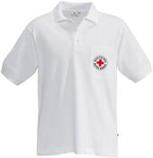 Pocket-Poloshirt Performance,Farbe weiß, Gr.XL