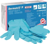 KCL Nitril-Einmal-Handschuh Dermatril 743, Gr. 7, Box a 50 Stück