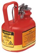 Sicherheitsbehälter aus Polyethylen, BxTxH 117x194x241 mm, Vol. 2 Liter, Farbe rot