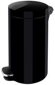 Tretabfallsammler, Volumen 20 Liter, Durchm.xH 300x440 mm, mit Inneneimer, schwarz
