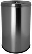 Sicherheitspapierkorb, selbstlöschend, Volumen 30 l, Durchm.xH 319x503 mm, Edelstahl