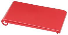 Kunststoffdeckel zu Kunststoff-Container Volumen 40 l, Farbe rot