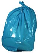 Müllsack, Vol. 70 Liter, Typ 60, VE 10 Rollen mit 25 Stück, Gesamt 250 Stück, Farbe blau