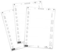 Einsteckschilder für Logistiktaschen BxH 150x67 mm, Farbe weiß, Pack mit 80 Etiketten, Mindestabnahme 4 Pack