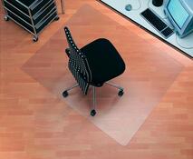 Bodenschutzmatte, Polyethylen LxB 900 x 1200 mm, für Teppiche, transparent