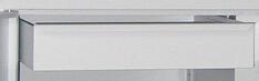 Schublade für Werkzeugschränke, 75 mm hoch, inkl. 2 Führungsschienen, RAL 7035