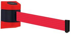 Wandkassette mit Rollgurt, Wandfixierung inkl. Wandanschluss, Gehäuse Kunststoff Rot, Gurt 4,60 m, rot
