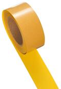Bodenmarkierband, Vinyl, staplergeeignet, Rollenbreite 75 mm, Rollenlänge 25 m, Farbe gelb, Antirutsch-Oberfläche R10