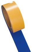 Bodenmarkierband, Vinyl, staplergeeignet, Rollenbreite 75 mm, Rollenlänge 25 m, Farbe blau, Antirutsch-Oberfläche R10