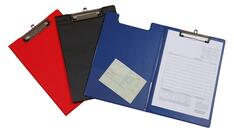 Schreibmappe, DIN A4, rot, VE 12 Stück