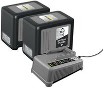 KÄRCHER Akku-Starter-Kit Battery Power 2 x 36 V (7,5 Ah) inkl. Ladegerät