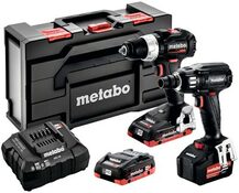 METABO Combo Set BS 18 LT BL SE + SSW 18 LTX 400 BL SE in metaBOX